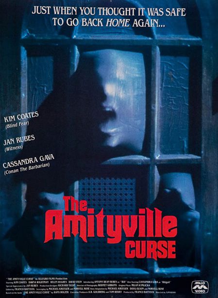 Pochette René Malo Vidéo de The Amityville Curse de Tom Berry