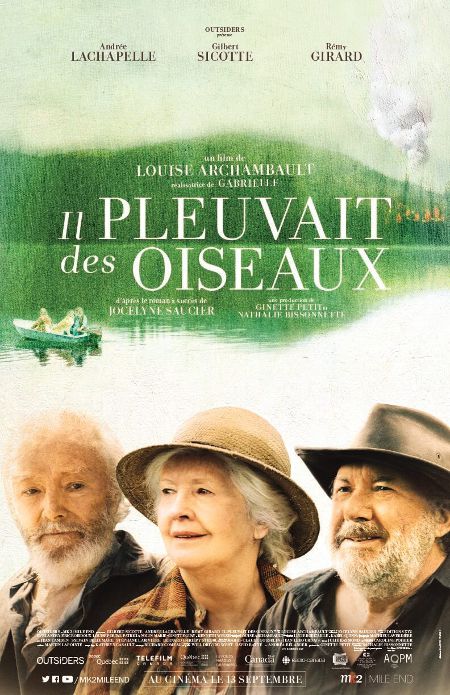 Il pleuvait des oiseaux - Affiche du film de Louise Archambault - En salle le 13 septembre 2019